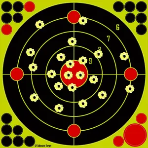 20/40/80pcs 12x12 Inch Target Paste For Archery And Range - Easy To Apply, Perfect For Practicing And Improving Accuracy