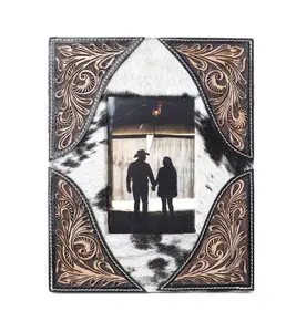 Myra [Live] Sequoia Whisper Handtooled Leather Photo Frame