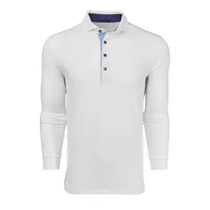 Apache Long Sleeve Polo - Arctic | Greyson Clothiers