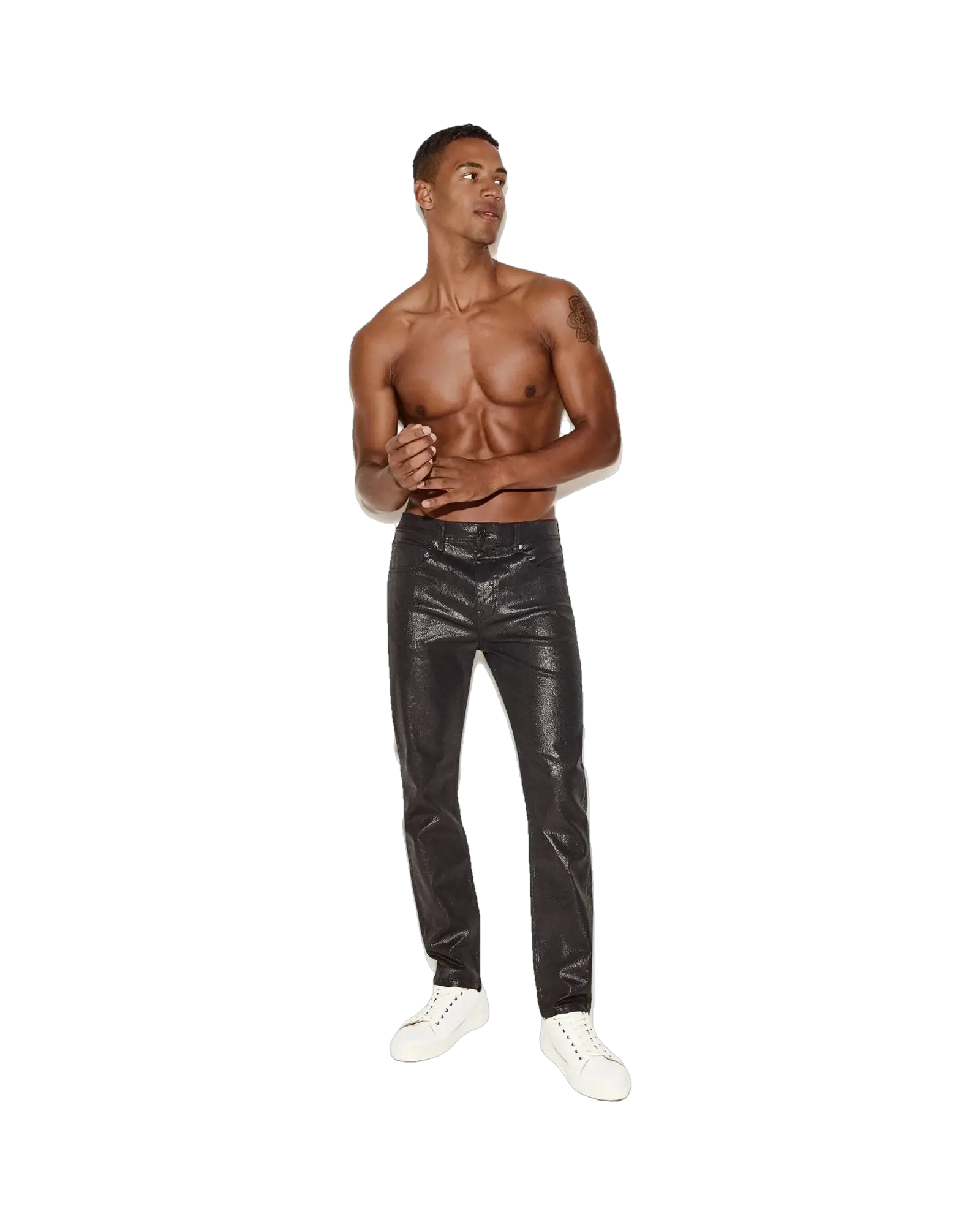 The Playboy Skinny Jean Waxed Denim