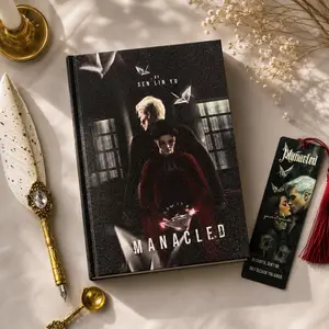 Manacled by SenLinYu Hardcover Book, A5 Special Edition, Dramione Inspired Fanfiction Collector Book with Free Bookmark