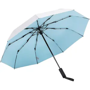 UPF 50+ Travel Compact UV Umbrellas For Sun Protection Automatic Open Close Sun Umbrella UV Protection for Walking