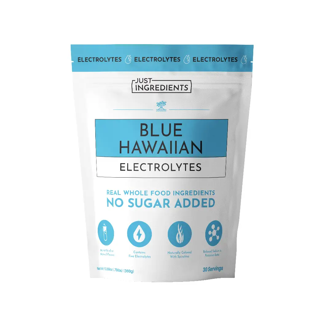 Just Ingredients Blue Hawaiian Electrolytes [30 Servings]