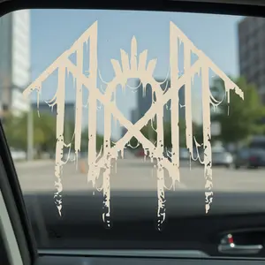 Sleep Token Vinyl Artistic Cut Decal for Laptops Water Bottles Cars Notebooks Stickers