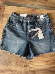 Judy Blue High Waist Stud Shorts