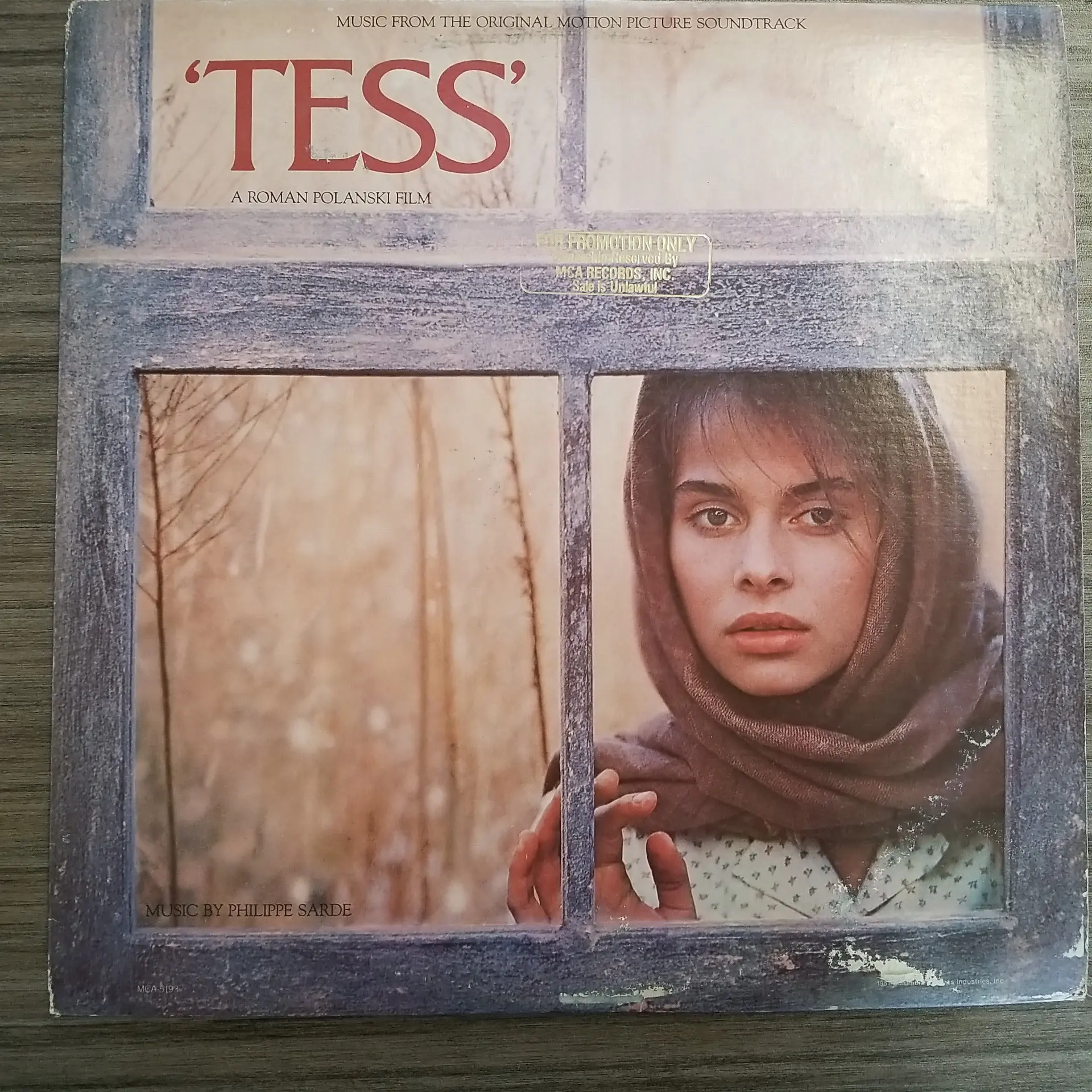Philippe Sarde - 'Tess' - Music From The Original Motion Picture Vinyl Record VG+/VG+