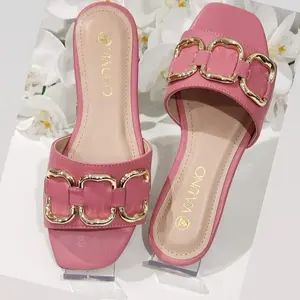 Via Uno Women's Slide Sandals for Comfortable Walking - Walking Shoes, Girl  Summer Footwear Elegant Decor Nail Pedal Nail Pedal Bathroom  open toe flat sandal woman sandal lightweight design