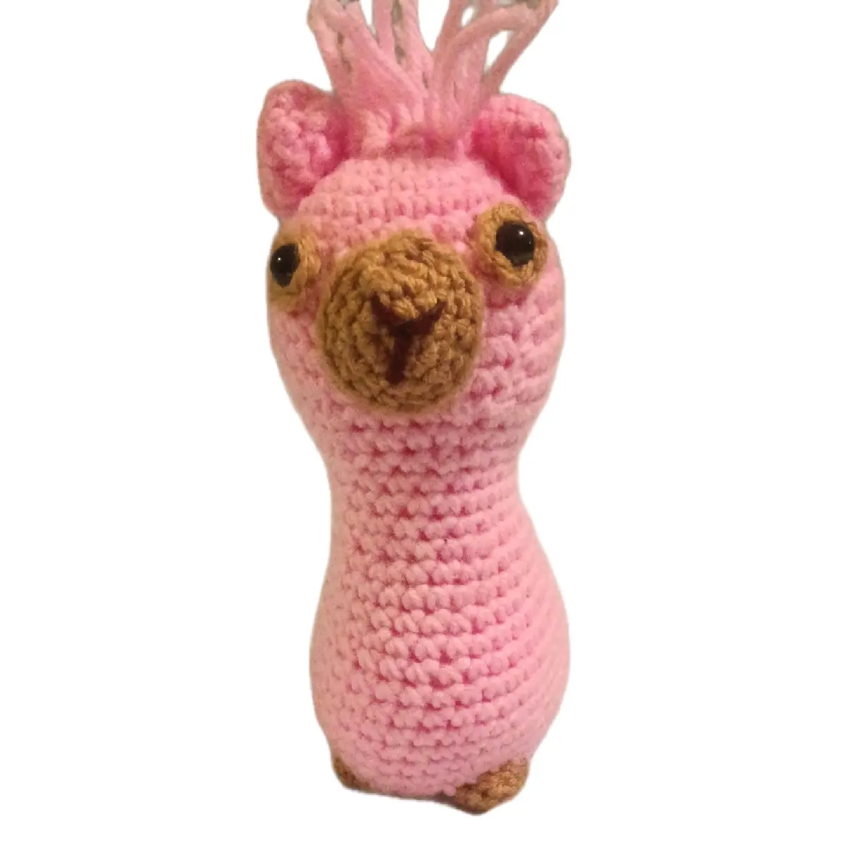 crocheted llama