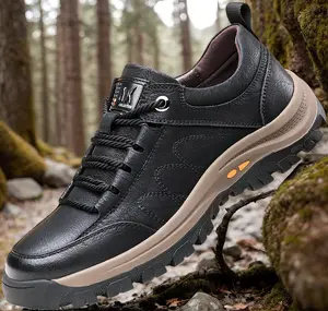 Men’s Versatile Lace-Up Shoes – Casual Sport-Inspired Design for Work & Daily Wear Closed Boy Trainer Training Footwear  comfort shoes  for  men Sneaker Runner