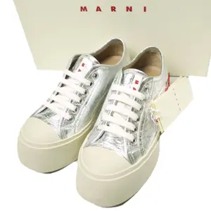 Pre-owned MARNI Calfskin Small Leather Goods PABLO calf leather sneakers