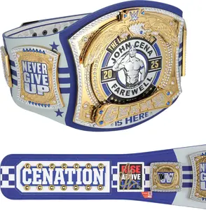 John Cena WWE Autographed 2025 Farewell Tour Lexington Replica Title Belt - Limited Edition of 25 - Fanatics Authentic Certified