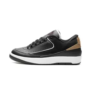Jordan 2 Retro Low WMNS "Black Metallic Gold" DX4401 001