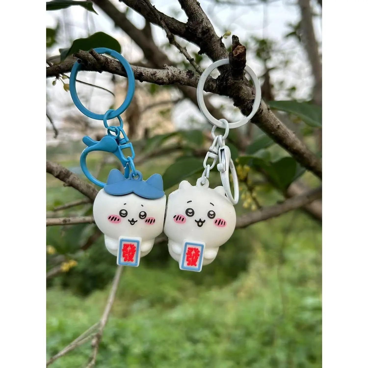 Chiikawa Keychain 2 PACK Couple Keychain Best Gifts for Him and