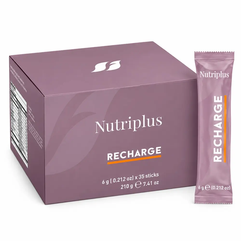 Nutriplus Recharge 6g x 35 Sticks 210g Energy Boosting Powder