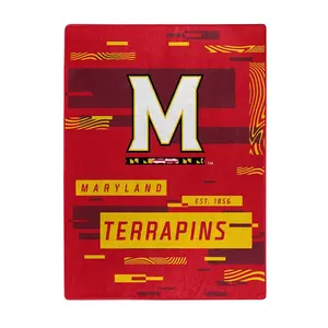 Northwest  60 x 80 in. Maryland Terrapins Blanket - Raschel - Digitize Design