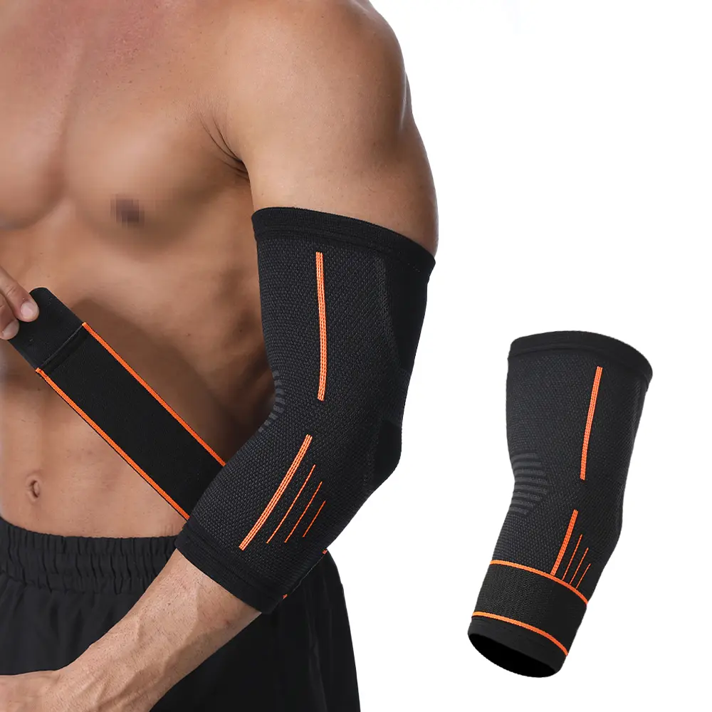 Sports Elbow Brace，Elbow Support Sleeve – Non-slip, Breathable, 3D Knit – Suitable for Men and Women for Sports and Workouts
