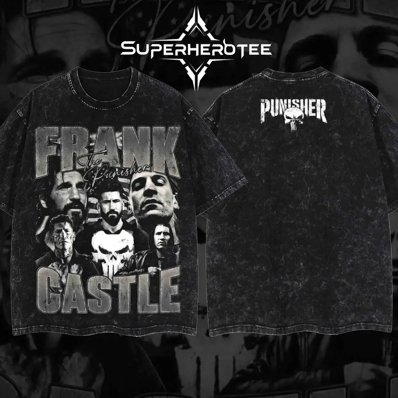 [ superhero tee ] Frank Castle New 2026 Premium Cotton T-Shirt, The Punisher Fans T-Shirt, Punisher Fans Club T-Shirt, Dark Superhero T-Shirt, Comic Book Fans T-Shirt, Superhero Graphic Tee. QHS