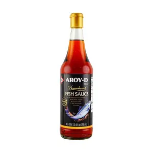 AROY-D Thai Fish Sauce 700ml - Authentic Thai Flavor for Pickling, Steaming Fish & Cooking