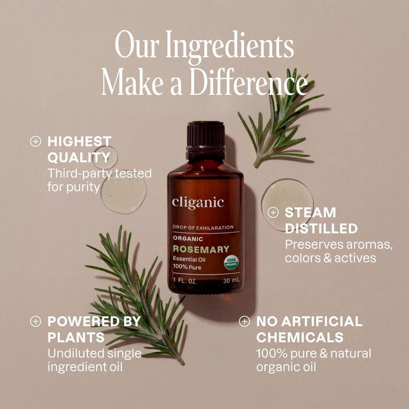 Organic Rosemary Essential Oil for Aromatherapy and Therapeutic Treatment - Healthcare