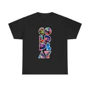 Music Tour Graphic T-shirt Gift For Fan C0ldplay Shirt
