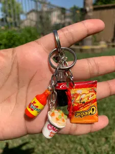 Maruchan and munchies keychain collectible keychains