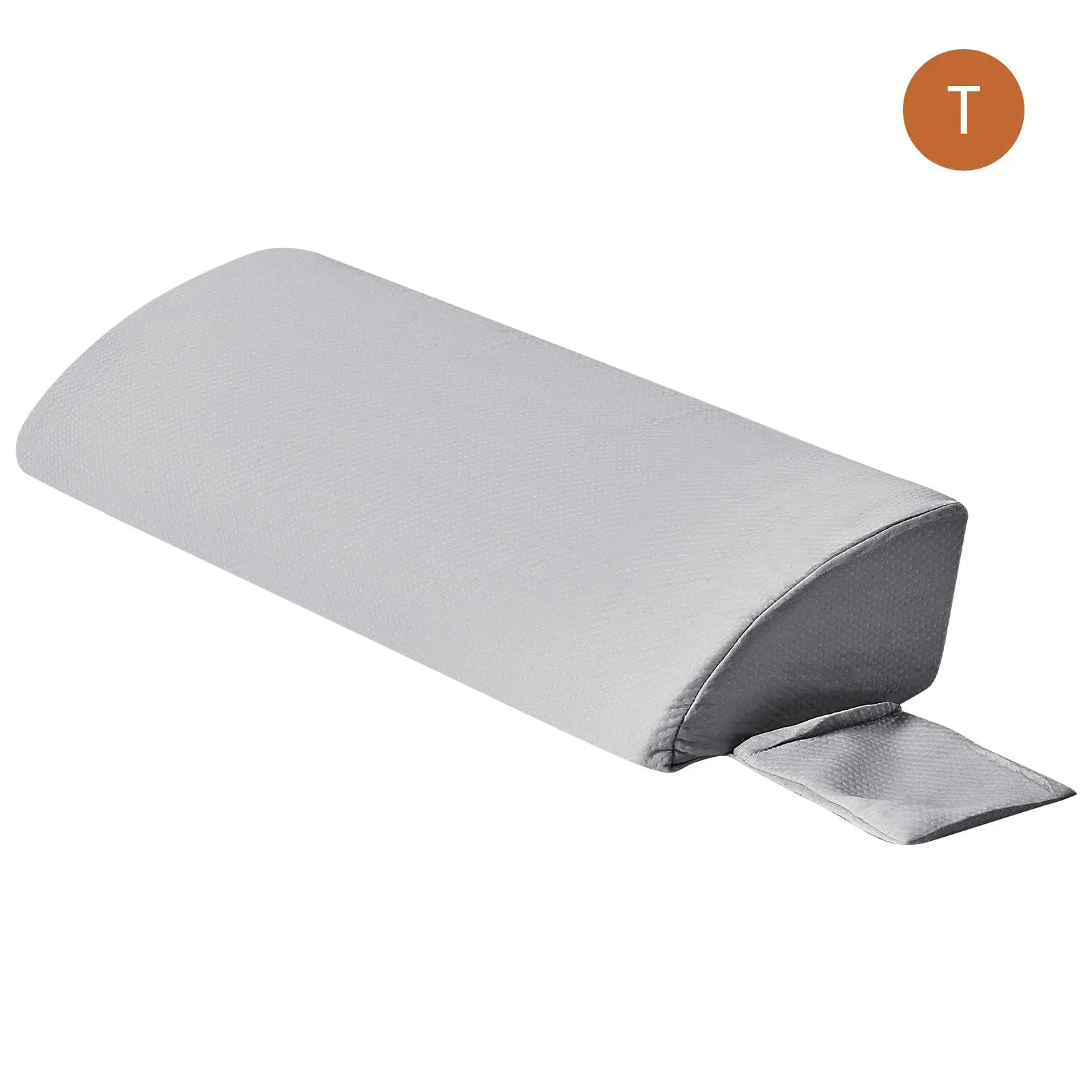 Bed Wedge Pillow Fills Gap 0-8 Inches, High Density Foam Headboard Gap Stopper for Mattress, Prevents Pillows from Falling, Twin Full Queen King
