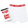 Supreme Hanes Boxer Briefs (4 Pack) White