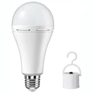 Rechargeable Emergency Light Bulb, 1200mah 12w LED Daylight, Hook & Switch, E27/e26 Base, Rechargeable Light Bulbs, Ideal for Home, Camping, Tent Use