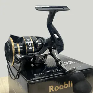 Rooblinos Spinning Fishing Reel 8KG Max Drag, Powerful Saltwater Freshwater, Lightweight Aluminum Body, Stainless Steel Spindle, Large Gear Disc, Smooth Long Casting, Anti-Corrosion, EVA Handle, All-Day Comfort, Inshore Versatile, Durable Stable