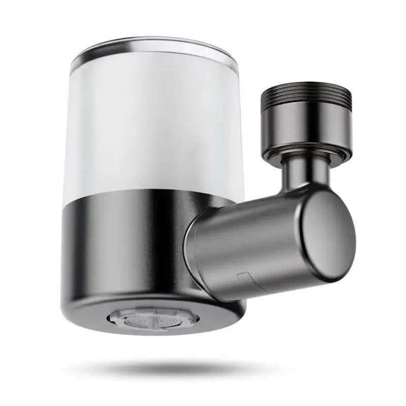 1pc Rotatable Faucet Filter, Kitchen Splash Guard, 6-Layer Filtration, 360° Rotation, Universal Washable Water Filter for Multiple Faucets