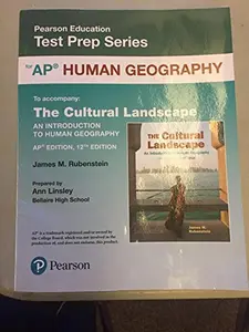 USED-Pearson Education Test Prep Series: AP Human Geography (accompanies: The Cultural Landscape An Introduction to Human Geography AP Edition 12th Edition) by James M. Rubenstein by James M. Rubenstein (Paperback)