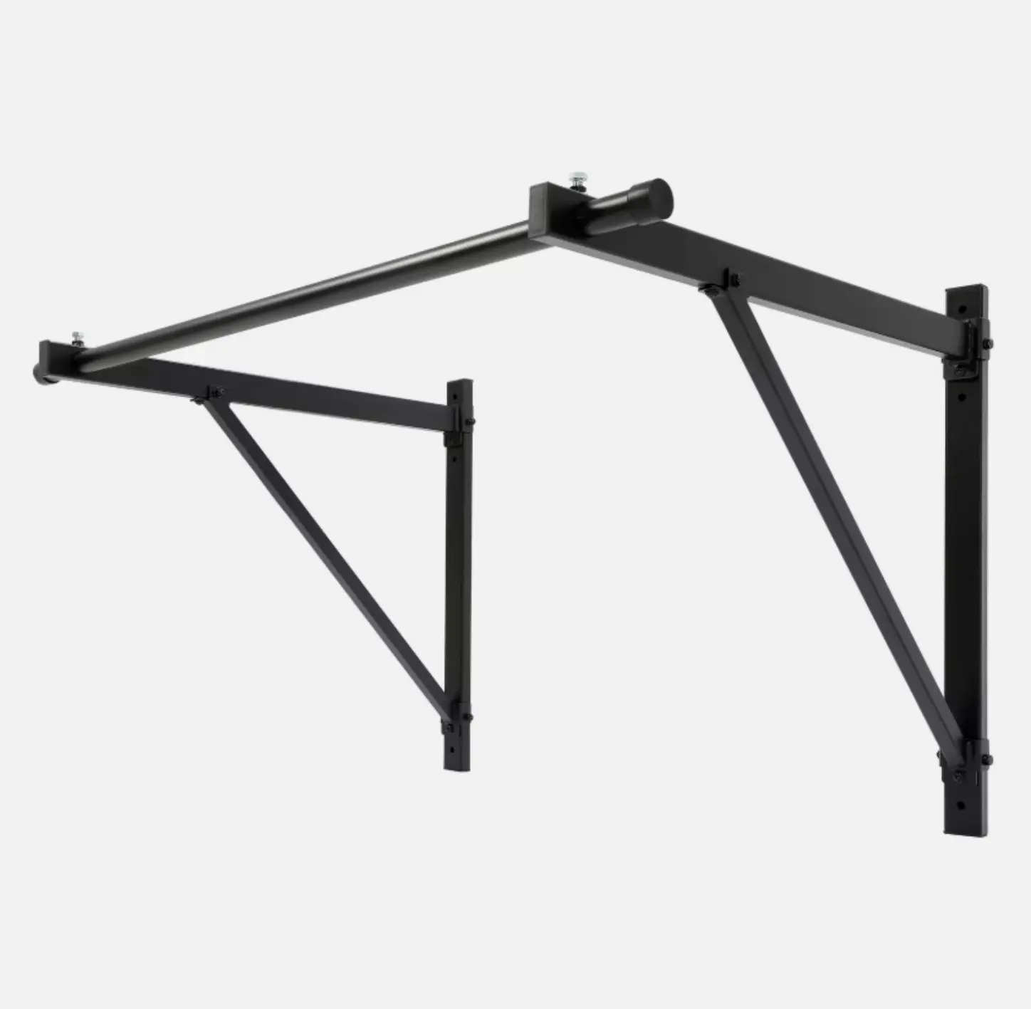 Heavy Duty Wall-Mounted Chin-Up Bar, Home Workout Equipment, Strength Training Gym Pro Mount for Fitness Workouts, Strength Training Equipment, Pull Up Bar, Home Gym Machine, Adjustable, Steel