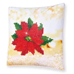 Poinsettia - Mini Pillow
