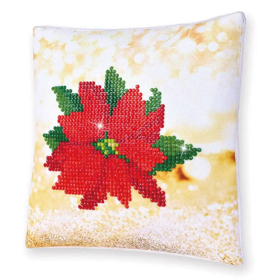 Poinsettia - Mini Pillow