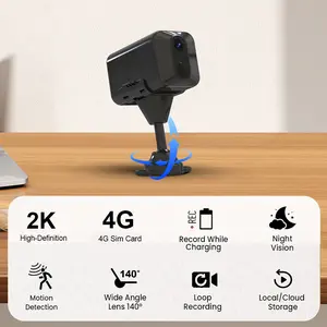 4G Camera, Motion Detection, App Control, Cloud & SD Storage, Wireless Camera for Pet/Baby/Nanny Sur