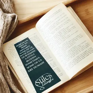 Teen Wolf Bookmarks , Characters Bookmarks, Tv Quotes Bookmarks