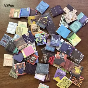 60pcs Miniature Dollhouse Accessories, DIY Furniture Models, Home Decor, Graduation Gift, Mother's Day Gift, Father's Day Gift