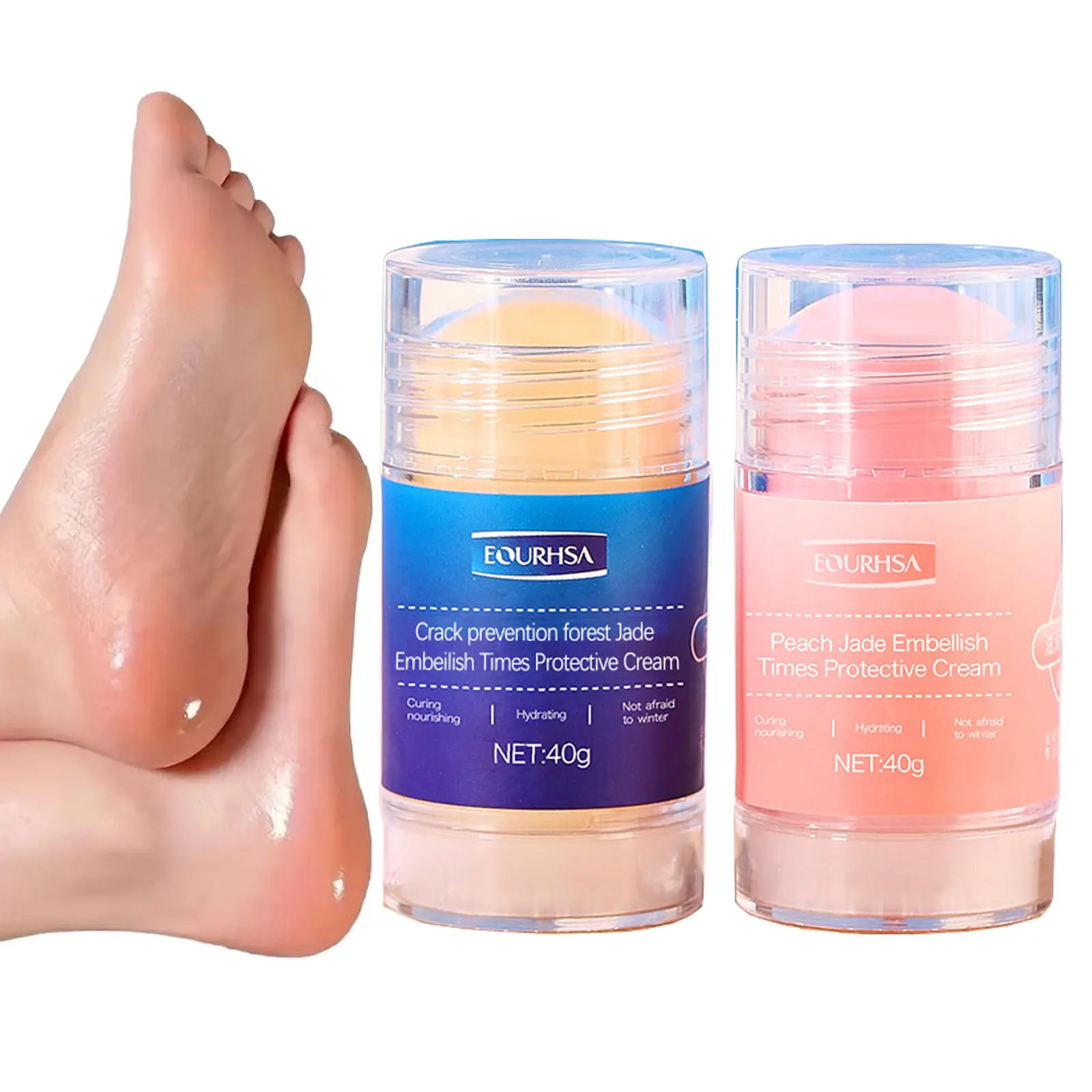 Foot Care Cream,Anti Cracked Foot Cream,Moisturizing,Anti Crack,Softening and Nourishing Cream for Dry,Cracked Feet,Remove Dead Skin and Moisturize Dr