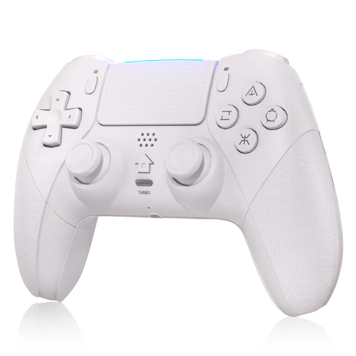 YUYIU Wireless Anti-Stick Drift Controller for PS5/PC - Features , Turbo, 6-Axis Gyro, Dual Vibration, Macro Back Buttons, Touchpad, Bluetooth 5.0, 3.5mm Audio Jack & Built-in Microphone
