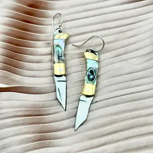 The Billie Earrings (Abalone)