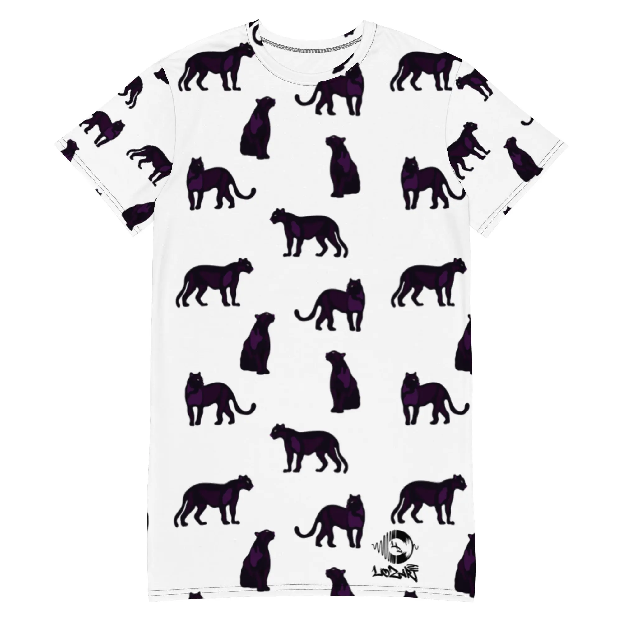Panther T-shirt dress