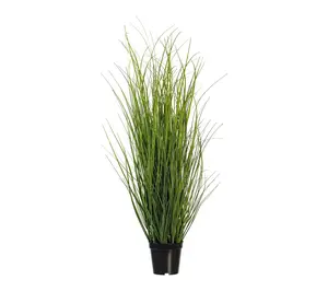 Vickerman 36" Green Tufted Hairgrass Potted UV