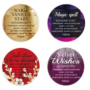 100ML Scented Body Butter, Vanilla Cherry BlossomTightening Body Moisturizer, Long Lasting Moisturizing, Dry Skin Hydration, Plumping Body Care Cream, Essential Skincare, Body Moisturizing Lotion