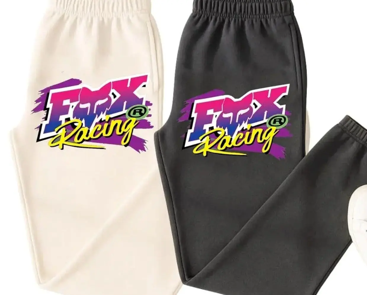 Fox Racing Inspired Sweatpants, Unisex Cotton Motocross Bottoms Pants, Racing Sweatpant, Comfy Dirt Bike Streetwear for Men and Women Riders, Trendy Top Sweatpants, Unisex Cotton Graphic Casual Sweatpants, Gift For Fan, Men and Women, Best Gift SS I