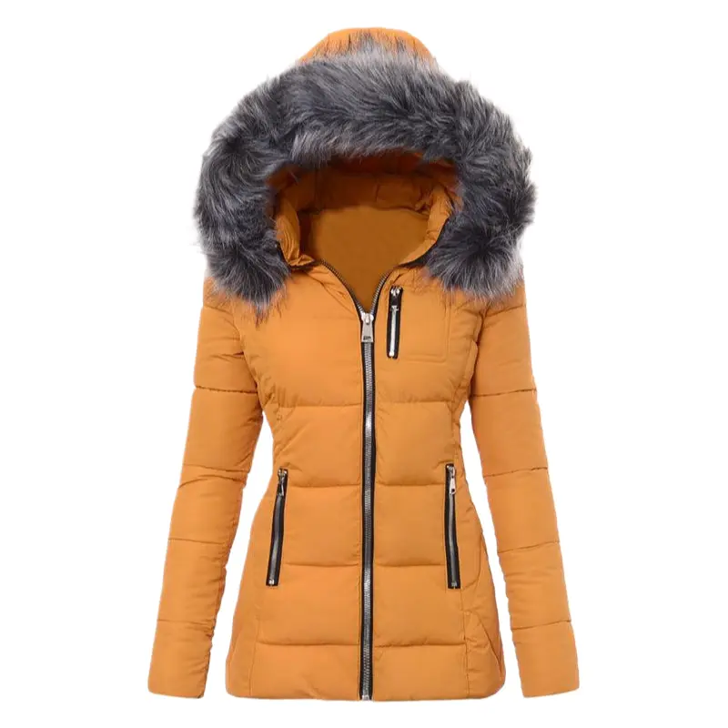 Women's Winter Windproof Warm Down Coats Waterproof Thicken Hooded fashions Puffer Jacket