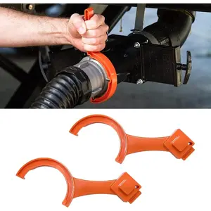 2-in-1 RV Sewer Hose Support & Wrench, Multi-Purpose Fitting for 3 & 4 Inch Hose, RV Accessory