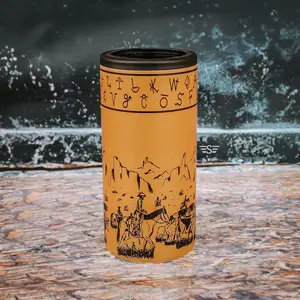 Cattle Drive Tall Can Cooler