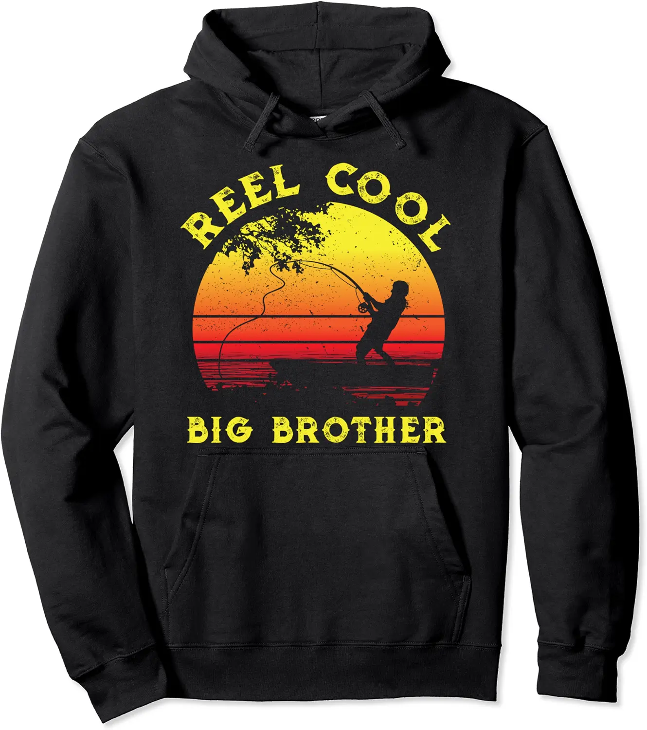 Reel Cool Big Brothers Gift Older Brother Boys Fishing Gift Pullover Hoodie - Latellestcha Shop 48B0BQZTCN74