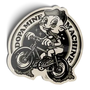 Dopamine Machine Sticker