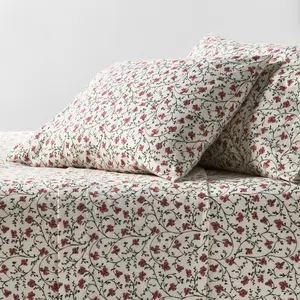 Full Ultra Soft Flannel Sheet Set Ivory Floral - Threshold Full Ultra Soft Flannel Sheet Set Ivory Floral - Threshold